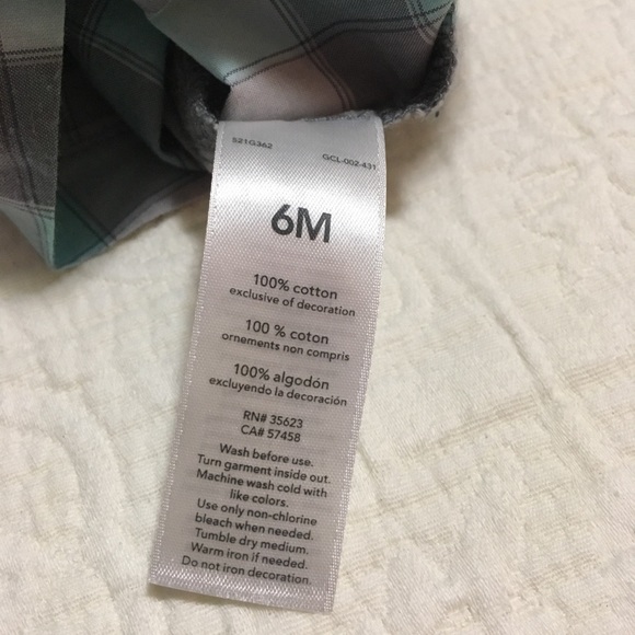 6m (4/$20) Assorted Shorts - Plaid, Stretch, & Overall - Picture 10 of 11